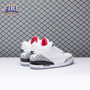 Jordan 3 Retro Free Throw Line White Cement 923096-101 Men's