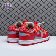 Off-White x Dunk Low 'University Red' Men's