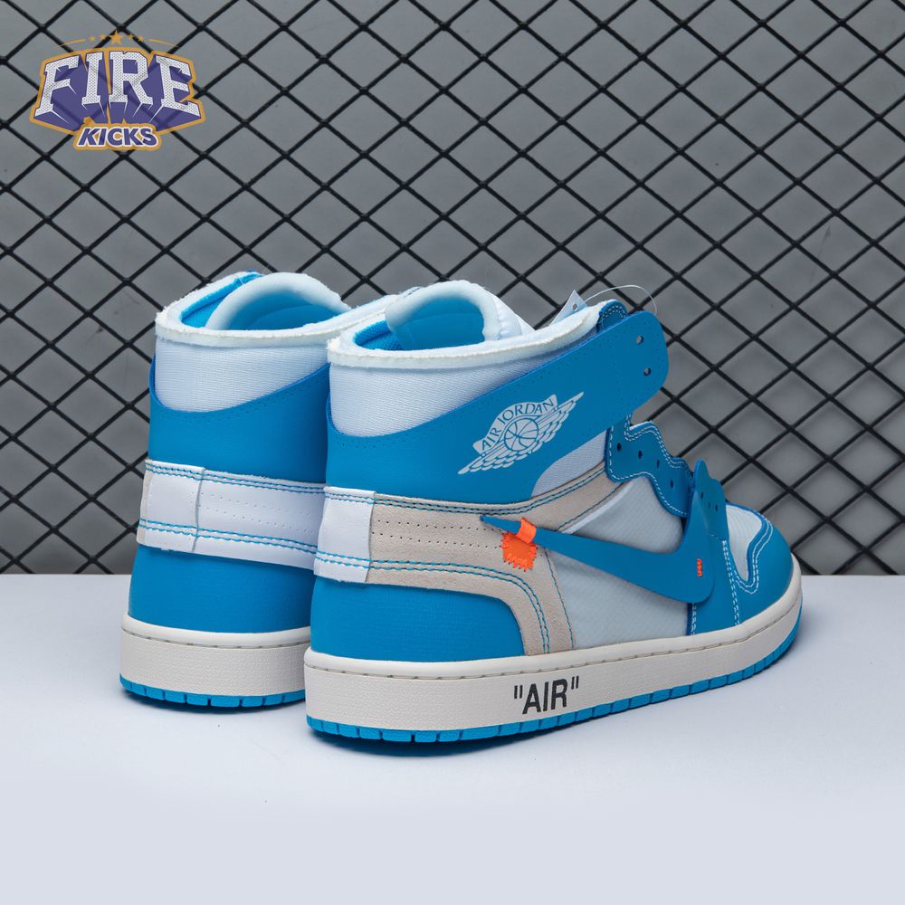 Off-White x Air Jordan 1 Retro High OG 'UNC' Unisex