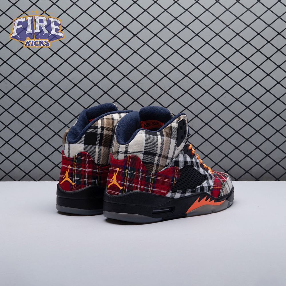 Jordan 5 Retro Plaid (GS) FD4814-008 Unisex