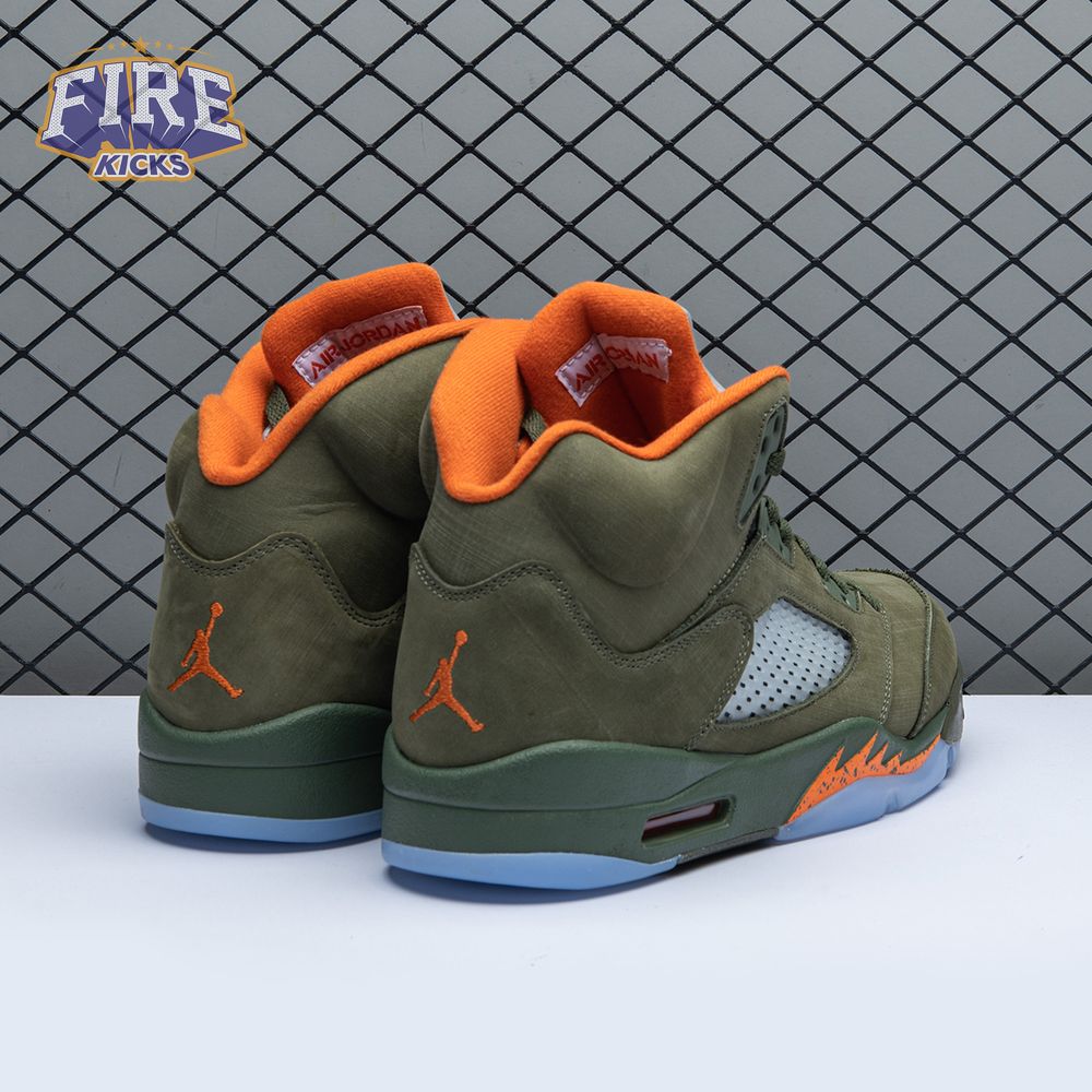 Air Jordan 5 Olive 2024 Men's