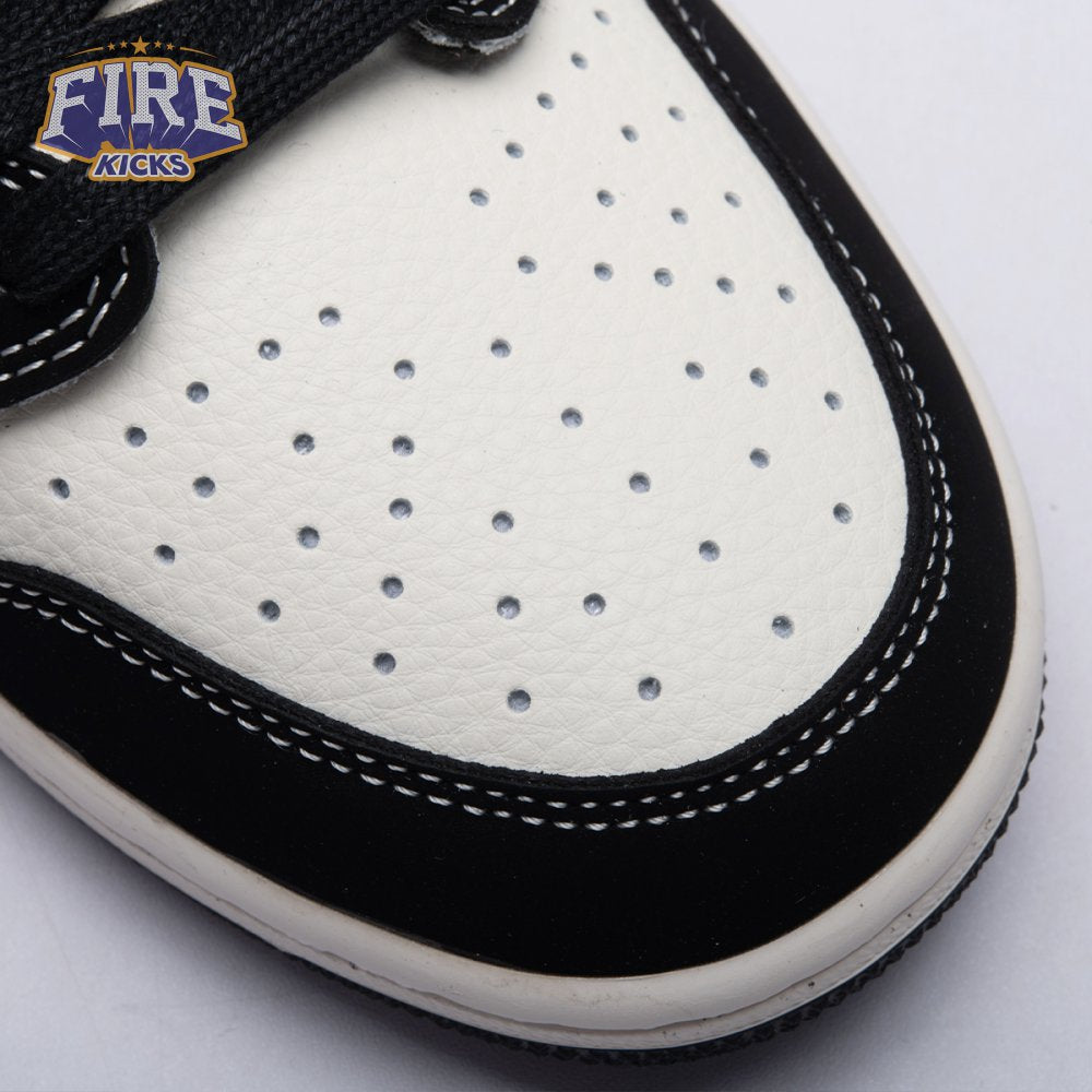 Travis Scott x Fragment Design x Air Jordan 1 Low OG SP Black Off White Grey LX1988-200 Unisex
