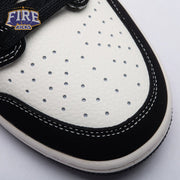Travis Scott x Fragment Design x Air Jordan 1 Low OG SP Black Off White Grey LX1988-200 Unisex