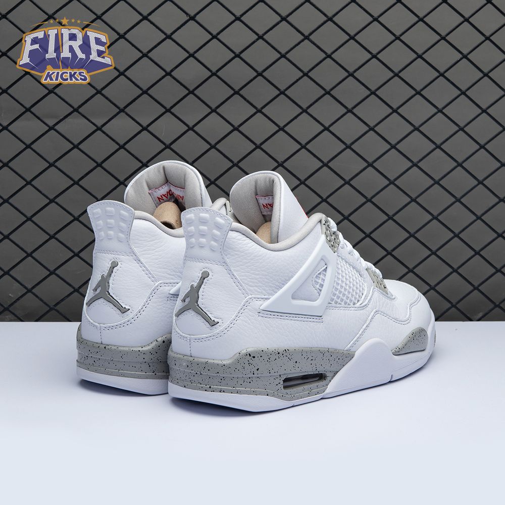 Air Jordan 4 Retro 'White Oreo' Unisex