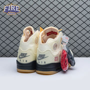 OFF-WHITE x Air Jordan 5 "Sail" Men's