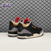 Air Jordan 3 Black Gold Men's