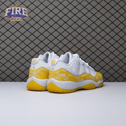 Jordan 11 Retro Low Tour Yellow Snakeskin AH7860-107 Men's