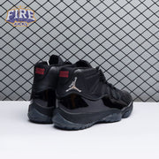 Air Jordan 11 "Black Red Grey" Men's