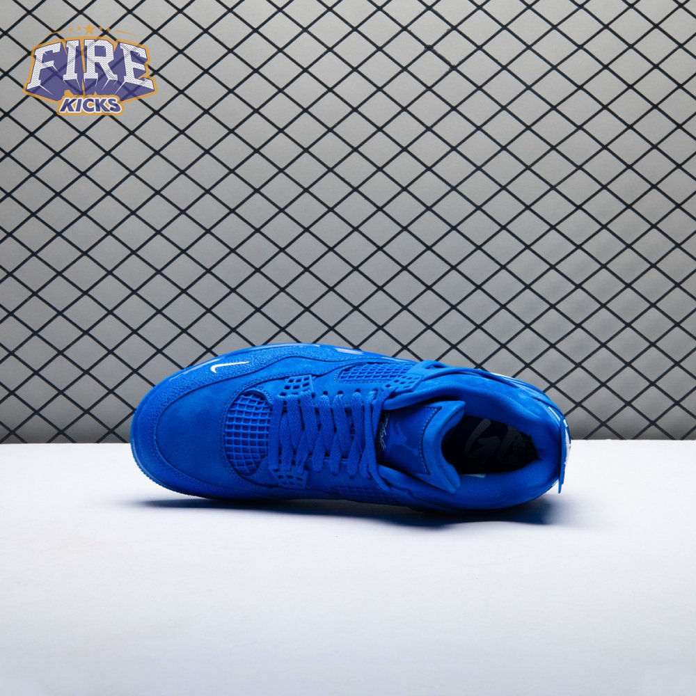 Jordan 4 x Nigel Sylvester Brick by Brick Blue Unisex