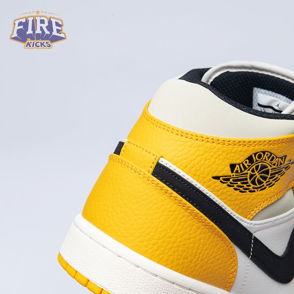 Air Jordan 1 Mid SE Lakers 852542-700 Unisex