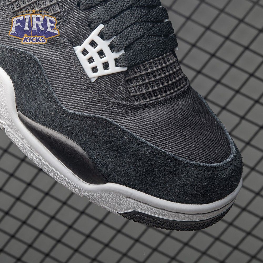 Air Jordan 4 Retro SE Black Canvas DH7138-006 Men's