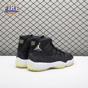 Jordan 11 Retro Black Barely Volt IB1378-001 Unisex