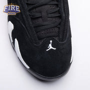 Jordan 14 Retro Black White 487471-016 Men's