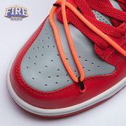 Off-White x Dunk Low 'University Red' Men's