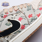Jordan 1 Retro Low OG Rui Hachimura Oatmeal HV8293-100 Unisex