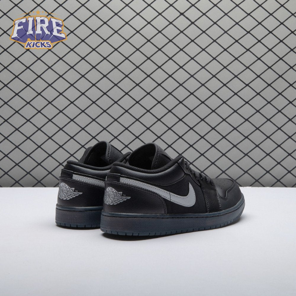 Jordan 1 Low Black White Dark Smoke Grey HV5968-001 Unisex