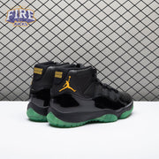 Air Jordan 11 Black Green Yellow CT8012-037 Men's