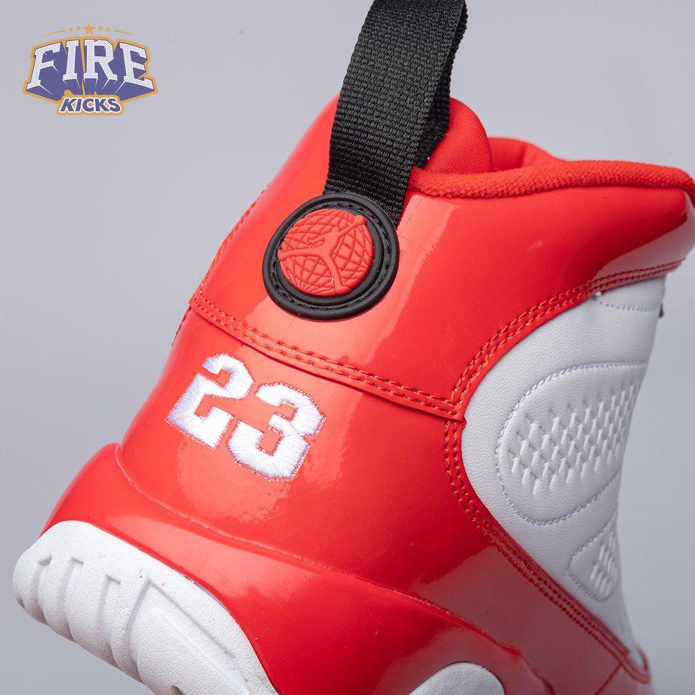 Jordan 9 Retro White Gym Red 302370-160 Men's