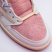 Travis Scott x Air Jordan 1 Low OG Pink Beige Red DM7866-600 Unisex