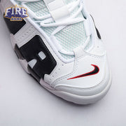 Nike Air More Uptempo Low White Black FZ3055-105 Unnisex