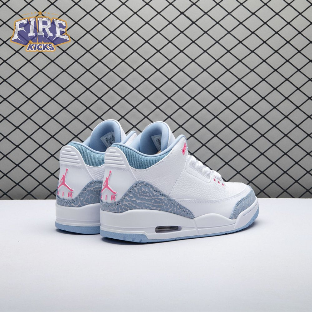 Jordan 3 Retro White Cobalt Bliss (GS) HQ0784-101 Unisex