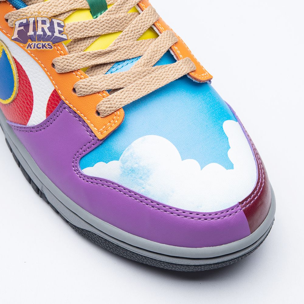 Nike Dunk Low What the Super Mario Custom Men's