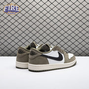 Jordan 1 Retro Low OG Medium Olive HQ6998-200 Unisex