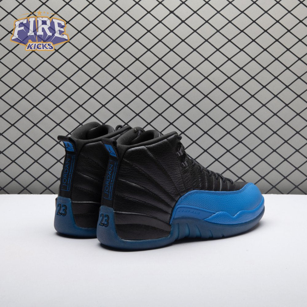 Jordan 12 Retro Black Game Royal 130690-014 Men's