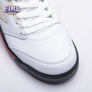 Jordan 5 Retro Fire Red Silver Tongue (2020) DA1911-102 Men's