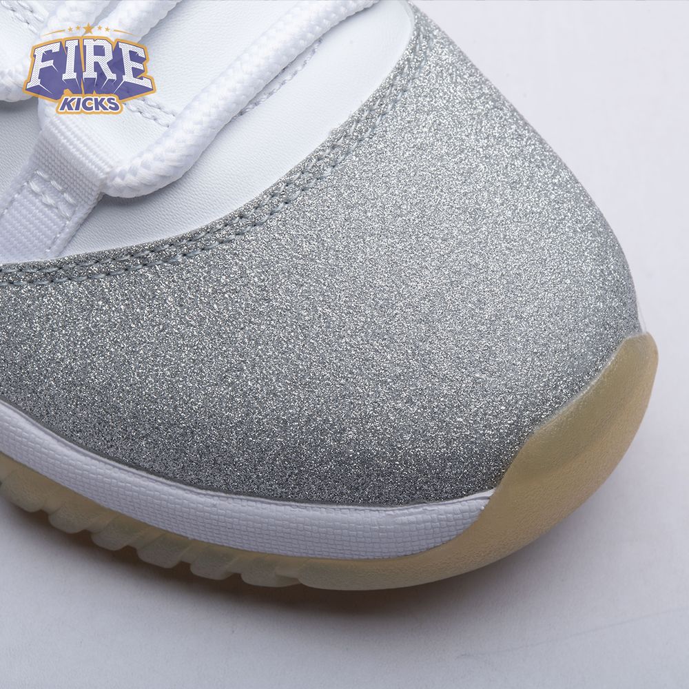 Jordan 11 Retro White Metallic Silver AR0715-100 Unisex