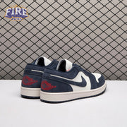 Jordan 1 Low SE Obsidian Suede IO7448-400 Unisex