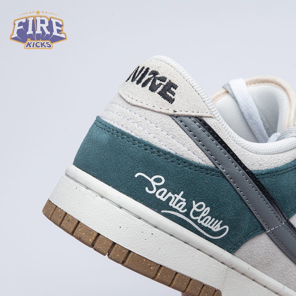 Nike SB Dunk Low Grey Green Black DO9457-110 Unisex