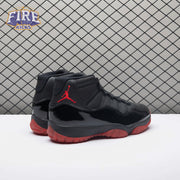 Air Jordan 11 Black Red 378037-326 Men's