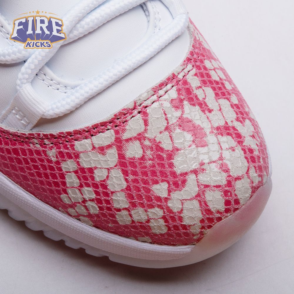 Jordan 11 Retro Low Pink Snakeskin (2019) AH7860-106 Unisex