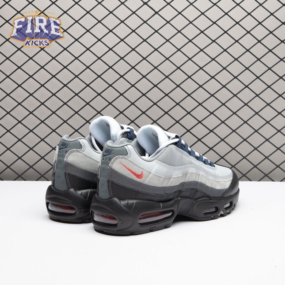 Nike Air Max 95 Track Red Smoke Grey DM0011-007 Unisex