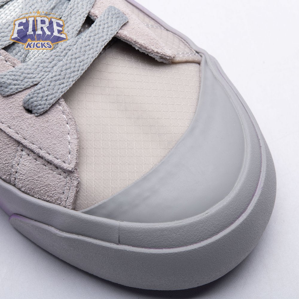 Nike Blazer Mid Off-White Wolf Grey Serena Queen AA3832-002 Unisex
