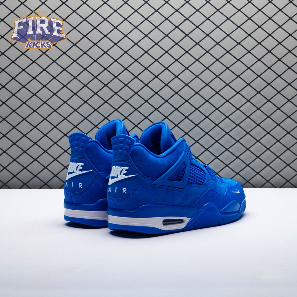 Jordan 4 x Nigel Sylvester Brick by Brick Blue Unisex