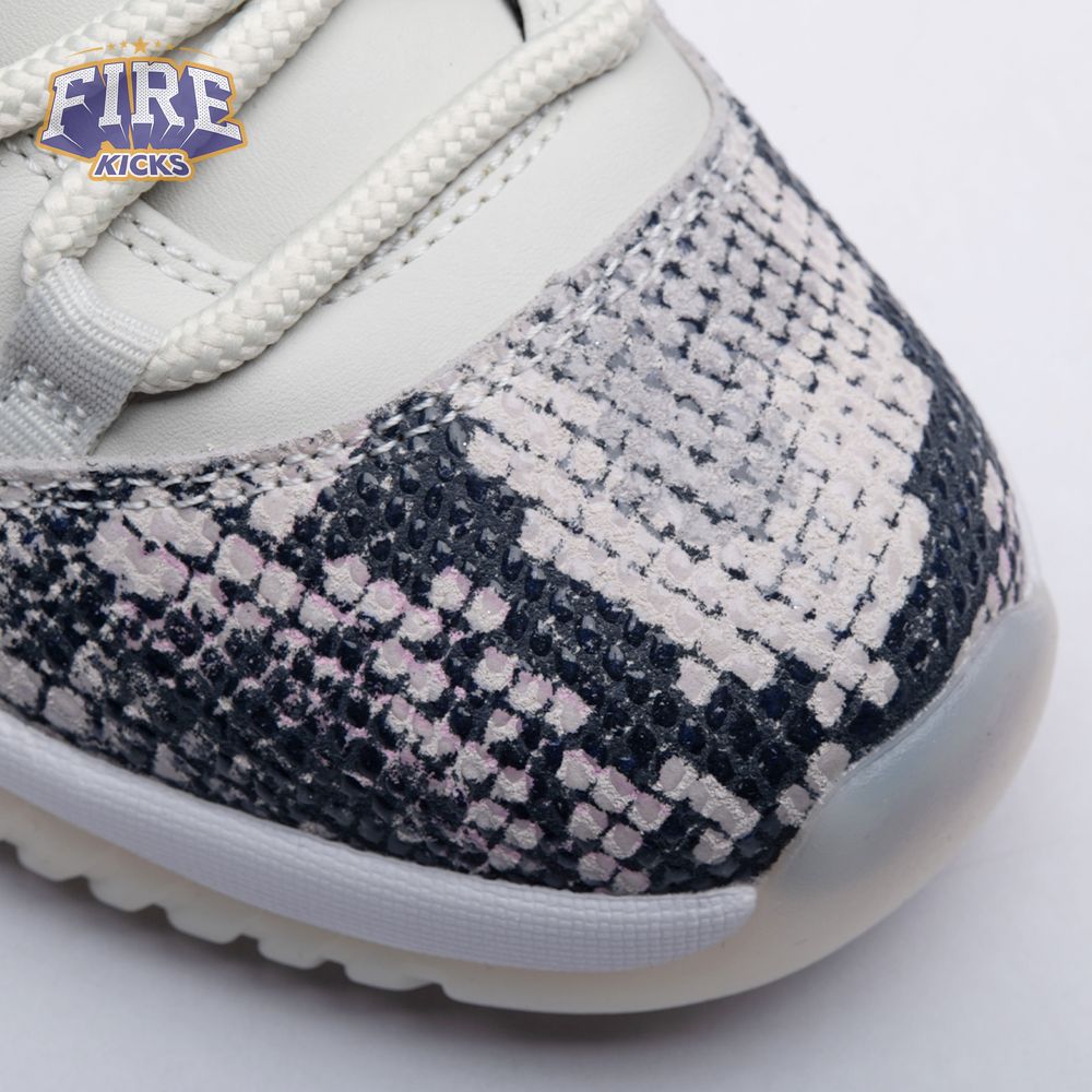 Jordan 11 Retro Low Snake Light Bone CD6846-002 Unisex