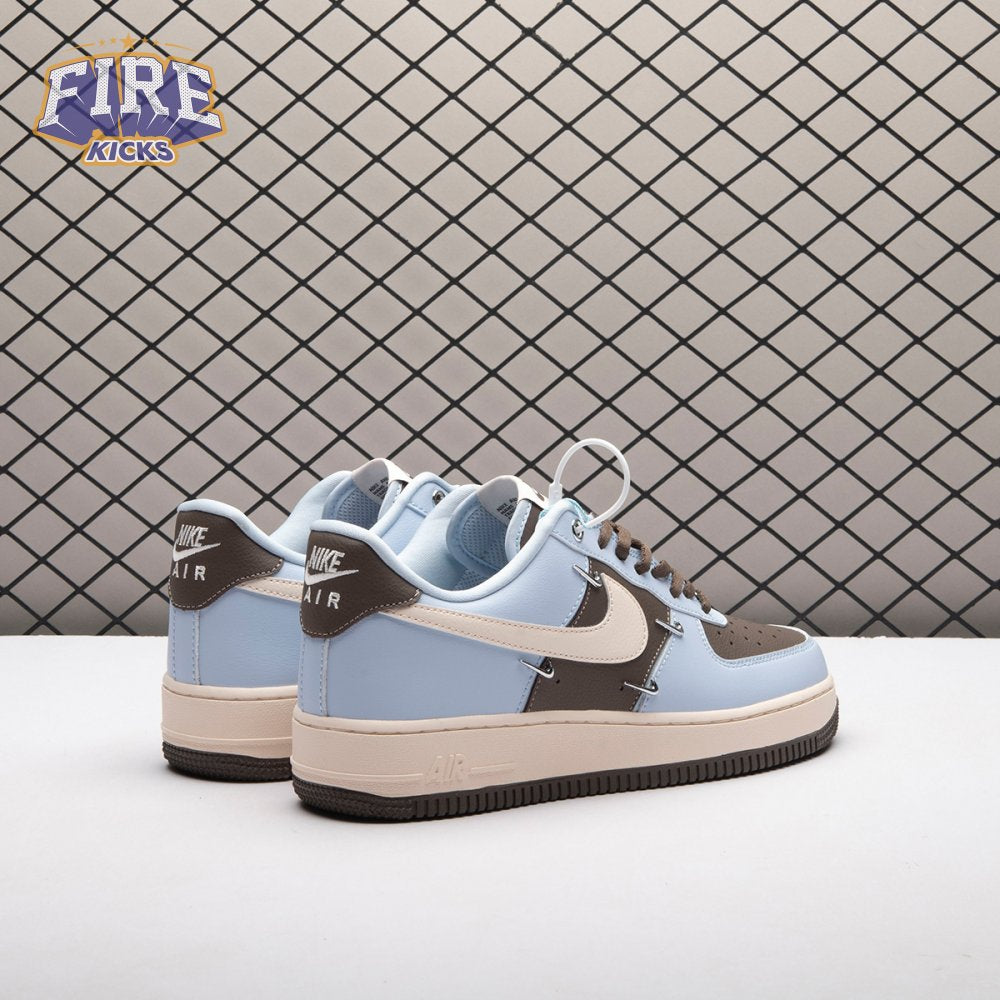 Nike Air Force 1 Low Hydrogen Blue Iron Grey IV4089-011 Unisex