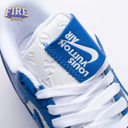 Nike Air Force 1 Low By Virgil Abloh White Royal Unisex