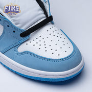 Jordan 1 Retro High White University Blue Black Unisex