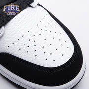 Air Jordan 1 Mid White Black Unisex