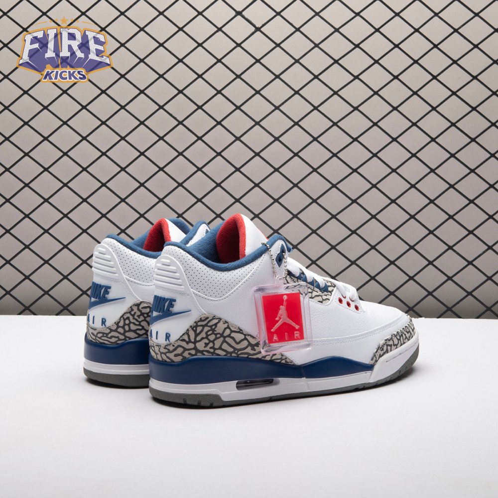 Jordan 3 Retro True Blue 854262-106 Unisex