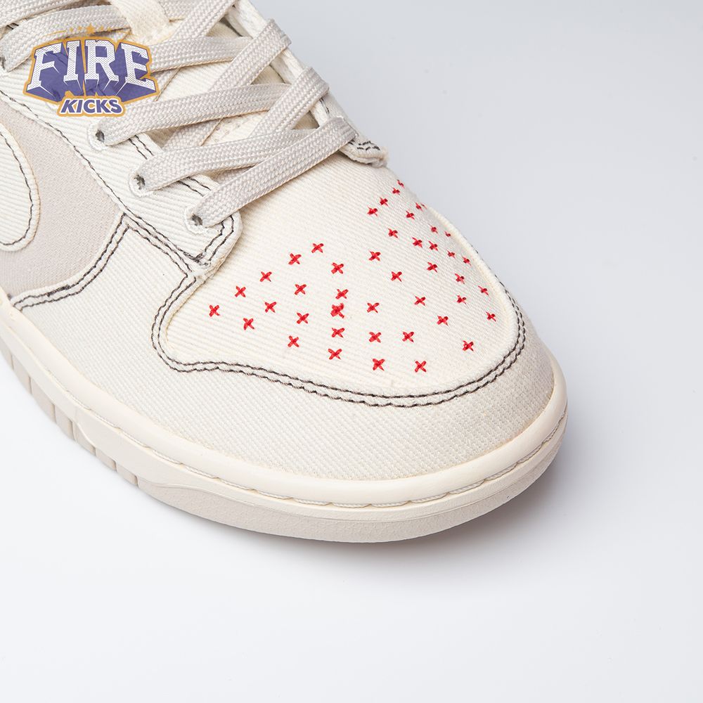 Nike Dunk Low Light Orewood Brown Sashiko DV0834-100 Unisex