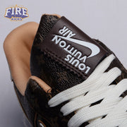 Nike Air Force 1 Low Monogram Brown Damier Azur Unisex (Special Box)