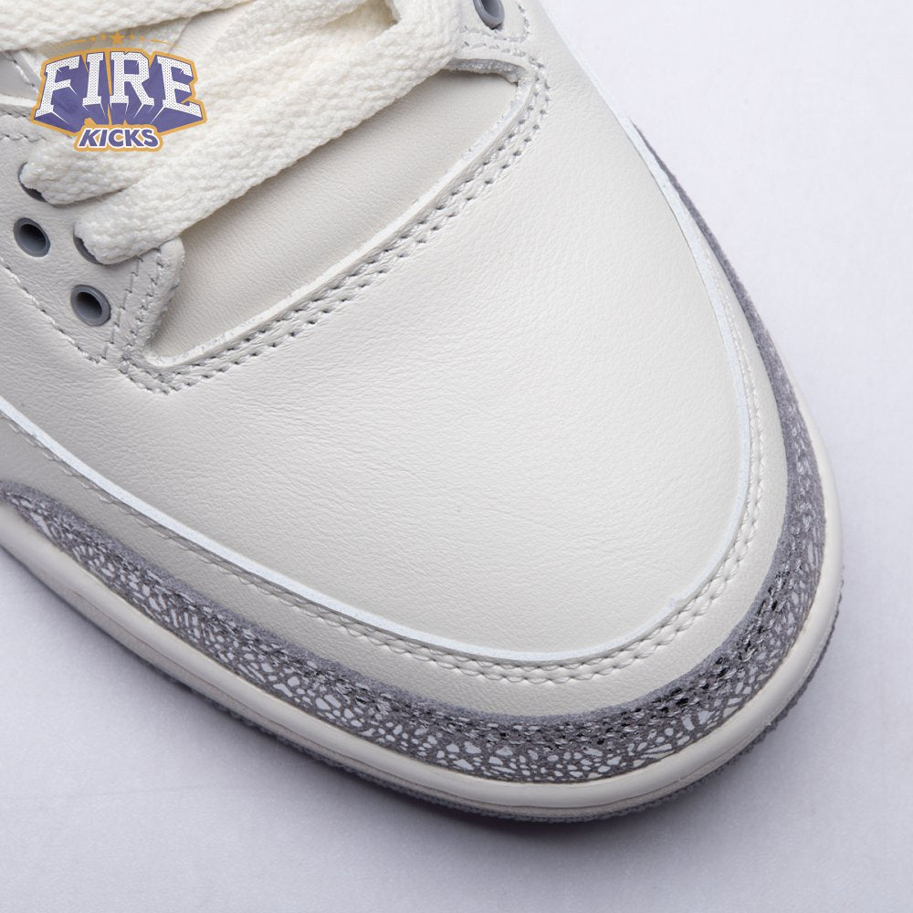 Jordan 3 Retro Sail Cement Grey CK9246-100 Unisex