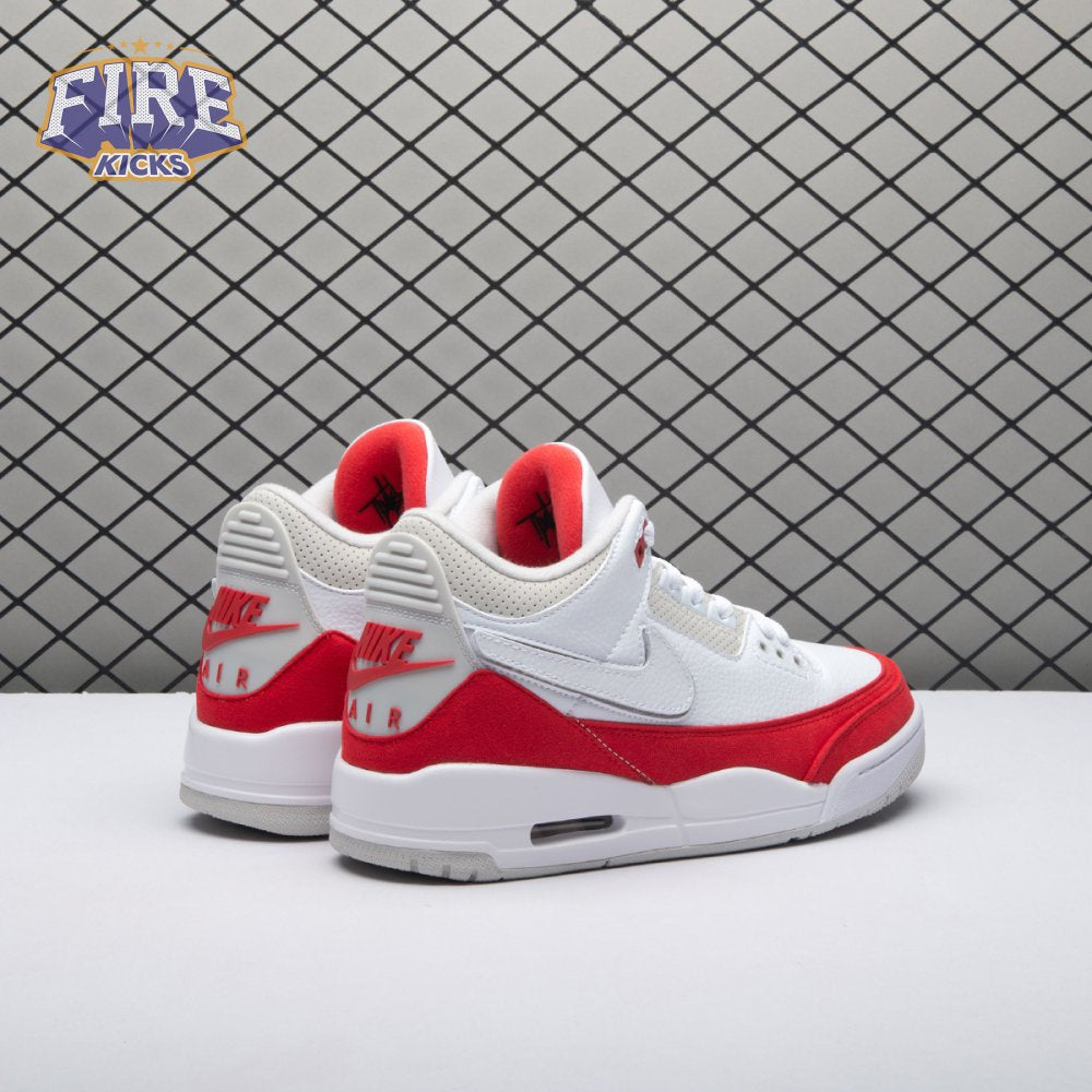 Air Jordan 3 Retro Tinker White University Red Men's