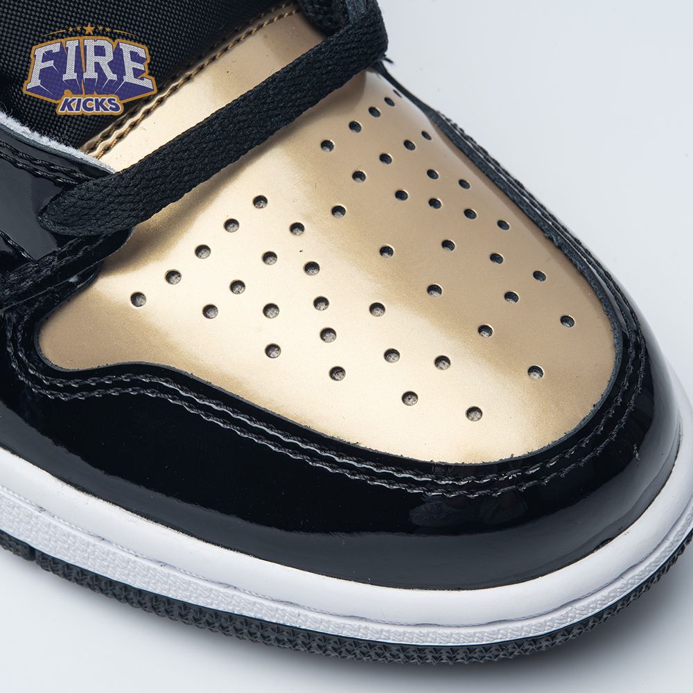 Jordan 1 Retro High NRG Patent Gold Toe Men's
