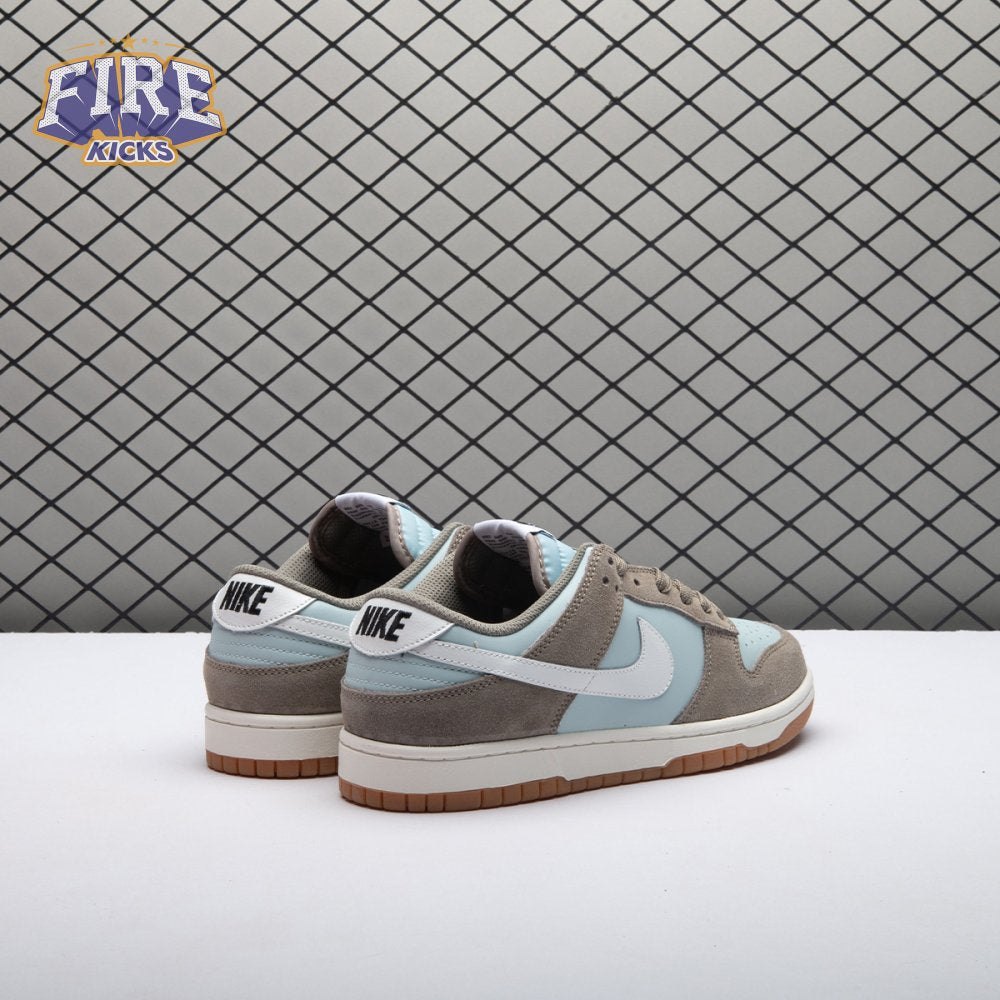 Nike Dunk Low Retro SE Light Silver Light Army Sail White IB6399-002 Unisex
