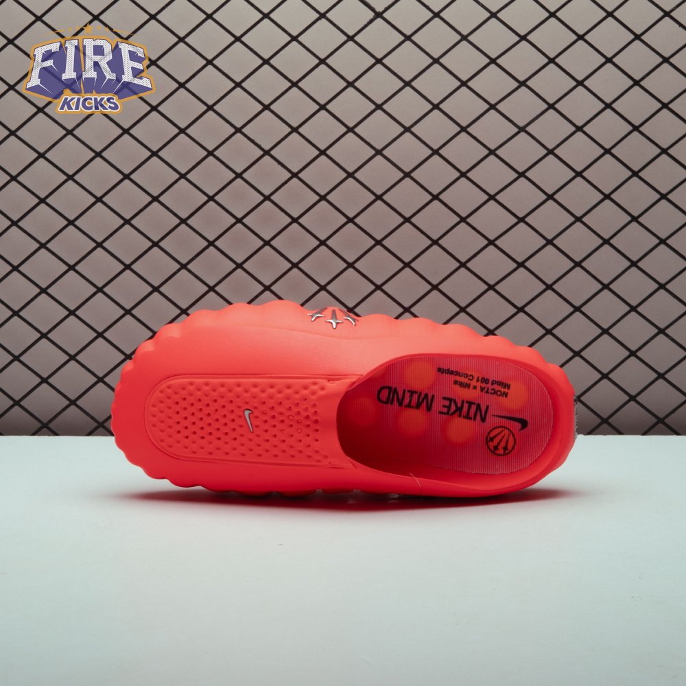 NOCTA x Nike Mind 001 Slide Team Red University Red HQ4307-601 Unisex（Size Up Recommended）